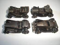 Contemporary Manufacture Toys Hobbies Chrome Vintage Model Cars 1909 1930 Set 1 87 H0 Kinder Surprise Metal Miniatures