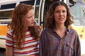 In season 3, their characters eleven and max filming most of their scenes together. Tv Guide Stranger Things 3 Finds The Series Trying And Sometimes Struggling To Grow Up Entertainment The Sleepy Eye Herald Dispatch Sleepy Eye Mn