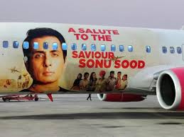 Sonu sood is a popular bollywood actor who plays mostly negative roles in films. Bollywood Star Sonu Sood Honoured By Spicejet With Special Livery To Honour His Social Work During Covid 19 Bollywood Gulf News