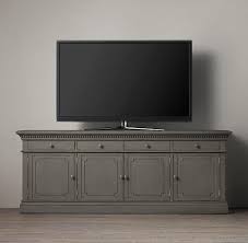 St James 84 Wood Media Console I Restoration Hardware Wood Media Console Media Console Tv Cabinet Redo
