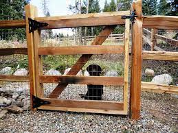 Gates are listed as the opening size (this means inside post to. How To Install Split Rail Fence Gate Wood Fence Gates Fence Design Diy Dog Fence