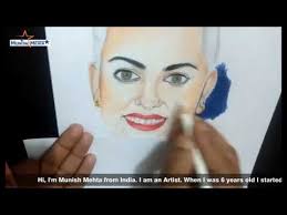 Scarlett Johansson || Prismacolor Pencil Drawing || Art by : Munish Mehta