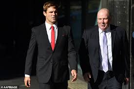 De belin will be unable to visit the warriors' facilities in new zealand given he surrendered his passport as part of his bail conditions. Nrl Star Jack De Belin And Callan Sinclair Rape Trial Continues In Downing Centre District Court Daily Mail Online