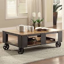 If i had to choose between a coffee table or end tables in my living room, i'd go with end tables. Homelegance Leandra Coffee Table Coffee Table With Wheels Coffee Table Wood Sofa Table