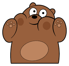 The grizzly bear (ursus arctos horribilis), also known as the north american brown bear or simply grizzly, is a large population or subspecies of the brown bear inhabiting north america. Cute Cartoon Grizzly Bear Cute Cartoon Lemmings Novocom Top
