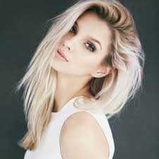 Dark Roots And Platinum Blonde Hair Dyed Blonde Hair Platinum Blonde Hair Hair Styles