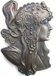 Alphonse Mucha Belt Buckle Mucha Art Art Nouveau Alphonse Mucha Art