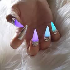Ver más ideas sobre uña acrilicas, manicura de uñas, disenos de unas. Unas Acrilicas Color Neon 2019 Decorados De Unas