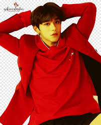 The lineup for this song consisted of taeyong, doyoung, jaehyun, lucas, xiaojun, jaemin, and new. Nct Lucas Dazed Man Wearing Red Blazer And Red Inner Shirt With Hands On Head Png Pngegg