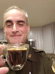 German chocolate cake with coconut filling