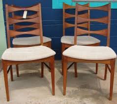 Lane Rhythm Series Mid Century Danish Modern Walnut Dining Table And 6 Chairs Mid Century Dining Chairs Mid Century Dining Lane Furniture