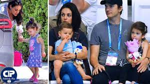Commenters on the aplus.com link kutcher posted to facebook congratulated the. Mila Kunis Ashton Kutcher S Son Daughter 2018 Wyatt Isabelle Dimitri Portwood Youtube
