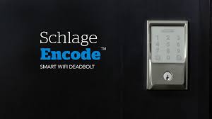 Rotate key 270 o to unlock. Schlage Encode Smart Wifi Deadbolt Wifi Smart Lock