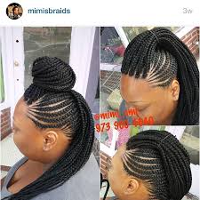 It does take a lot of artistry and patience to. Braided Mohawk Braided Mohawk Hairstyles African Braids Hairstyles Hair Styles