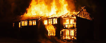 Brennendes haus giclee print by paul klee. Brennendes Haus Stock Foto Adobe Stock