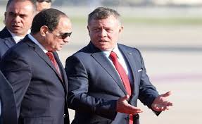 السيسي وعاهل الأردن يؤكدان أولوية التهدئة والوقف الفوري لإطلاق النار في غزة  - معلومات مباشر