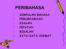 1) ada air adalah ikan. Peribahasa Tahun 5