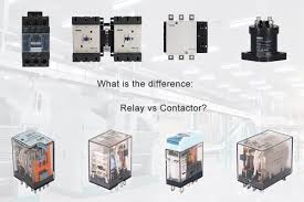 Contactor and relay are two terms often encountered when. What Is The Difference Between Relay And Contactor Quisure