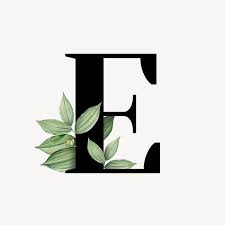 Download 21802 alphabet letter e pictures stock illustrations, vectors & clipart for free or amazingly low rates! Botanical Capital Letter E Illustration Premium Image By Rawpixel Com Aum Letter E Art Alphabet Letters Design Lettering Alphabet Fonts