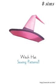 Witch Hat Sewing Patterns Hat Patterns To Sew Sewing Patterns Japanese Sewing Patterns