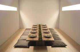 Calvin Klein Home Japanese Dining Table Interior Design Dining Room Japanese Home Decor
