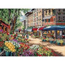 The finished design size is 5 x 7 (13 x 18 cm) and 8 x 10 (20 x 25 cm) when framed (frame not included.) Dimensions Gold Collection Counted Cross Stitch Kit 15x11 15x11 18 Count 7128323 Hsn