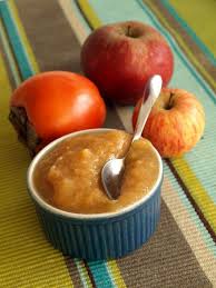 Compote De Pommes Aux Kakis Compote De Pomme Recette Kaki Recette