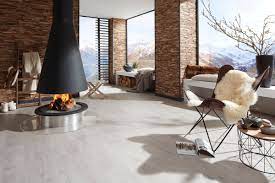 schones wohnzimmer mit designboden von planeo www planeo de livingroom vinylboden modern einrichten vinylboden wandverkleidung vinyl laminat