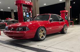 Image result for Bright Red 1992 Mustang