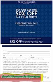 Free Printable Tommy Hilfiger Coupons Tommy Hilfiger Hilfiger Coupons