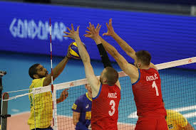 Fase final o país que recebeu esta fase china a disputou ao lado das cinco primeiras colocadas da etapa preliminar. Instavel Brasil Erra Muito Cai Diante Da Servia E Perde A Primeira Na Liga Das Nacoes Volei Ge