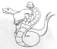 Go on to explore a fun way to improve your child's motor skills. Drawing Realistic Two Headed Dragon Drawing