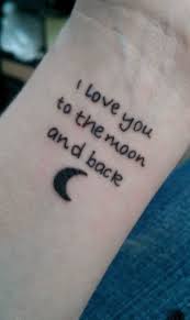 ;) ahead, 15 of the cutest moon tattoo designs that you'll surely love: I Love You To The Moon And Back Tattoo Pictures Tattoo Pictures