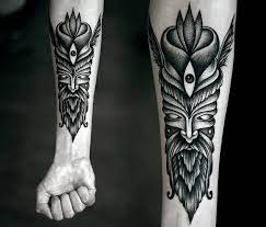 Maybe you would like to learn more about one of these? Tribal Stil Schwarzes Antikes Totem Tattoo Am Arm Tattooimages Biz