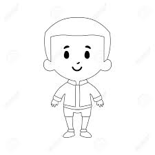 2,364 free images of cartoon drawing. Isolated Cartoon Kid Character Black European Draw Boy Vector Royalty Free Cliparts Vectors And Stock Illustration Image 153838947