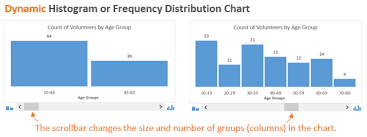 dynamic histogram or frequency distribution chart excel campus