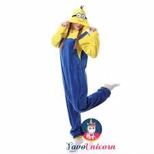 Minion pajamas for adults if you think minion pjs are just for kids, you are wrong. Minions Costume Onesie Pajamas Adult Animal Costumes For Women Men Favounicorn Com