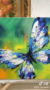 Visual Arts Academy Atmospheric Landscape Paintings Abstract Scenery Painting Butterfly Art Painting Diy Canvas Art Painting Nature Art Painting