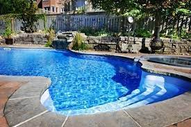 Another common manufacturers are total vinyl here is a picture of our new dark vinyl swimming pool liner. Fiberglass Vs Vinyl Liner Pool Pros Cons Comparisons And Costs