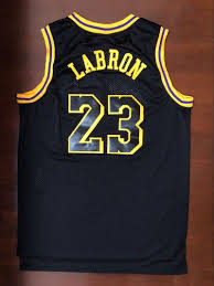 The nike nba icon edition swingman jersey of the los angeles lakers is inspired by what the pros. Havejerseys Labron 23 Lebron James La Lakers Black Basketball Jersey Jersey