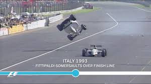 You can not stage a wreck that results in multiple cars involved. The Most Unusual Crashes In F1 History Youtube