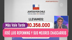 Los periodistas de mega, josé luis repenning y soledad onetto se refirieron por primera vez a los rumores que los vincula como pareja. Mas Vale Tarde Jose Luis Repenning Y Sus Mejores Chascarros Capitulo 25 Youtube