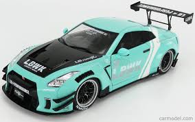 Check spelling or type a new query. Solido 1805804 Scale 1 18 Nissan Gt R R35 Type 2 Liberty Walk Lb Works Coupe 2017 Mint Green