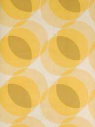 muebles y decoracion vintage de los anos 50 60 y 70 revestimientos papeles detalles patronen geometrisch patroon behang