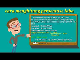 Rumus Cara Cepat Menghitung Persentase Untung Youtube