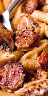 Creamy Cajun Chicken Pasta With Smoked Sausage Recipe Cajun Chicken Pasta Creamy Italian Chicken Pasta Recipes Favorite Pasta Recipes