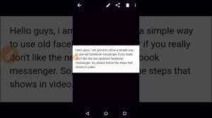 Facebook Messenger Old Version Download