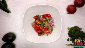 Let the shrimp marinate in the citrus juice while chopping the vegetables. Homemade Ceviche Recipe Step By Step Video How To Cook Recipes