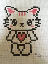 Epingle Par Martina Milagros Sur Pixel Art Dessin Chat Facile Coloriage Pixel Art Coloriage Pixel