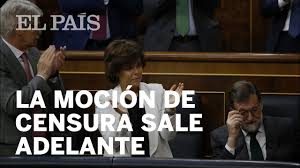 La moción de censura es el procedimiento por el que los partidos con representación en la cámara baja de un parlamento bicameral o en un parlamento unicameral en pleno de un país o entidad subnacional pueden exigir la responsabilidad política al poder ejecutivo respectivo. La Votacion De La Mocion De Censura Pedro Sanchez Ya Es Presidente Youtube